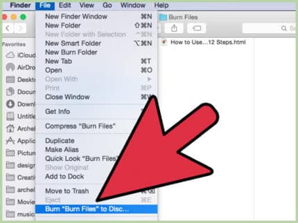 TUTORIAL! 3 Burn a CD on a MacBook Step 12 Version 2